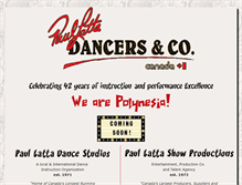 Tablet Screenshot of paullatta.com